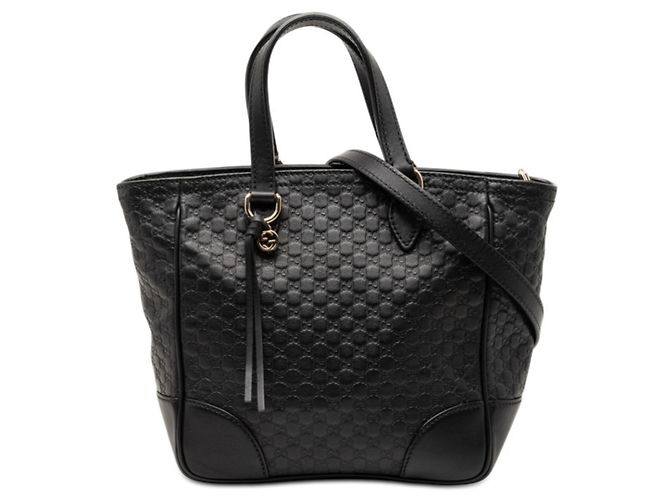 Borsa Microguccissima di Gucci Nero