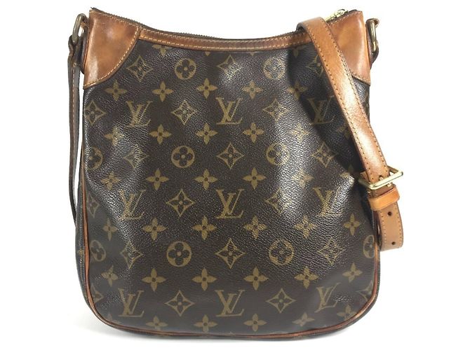 Bolso Odeon PM Monograma Louis Vuitton Castaño