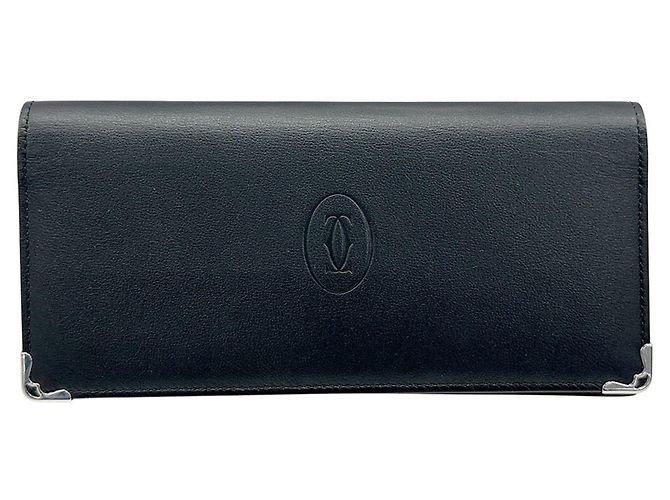 Cartier Men's Long Wallet Black