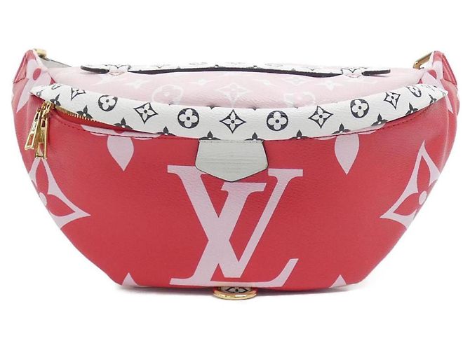 Louis Vuitton Monogram Giant Bumbag M44575 Shoulder Bag Red