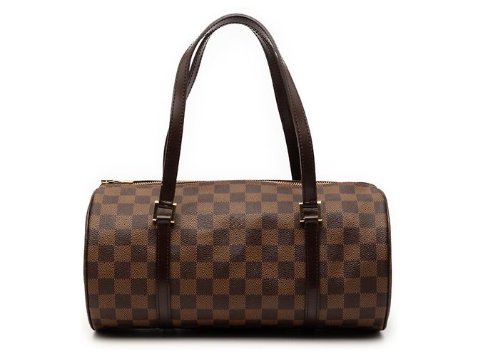 Borsa Louis Vuitton Damier Papillon 30 Marrone