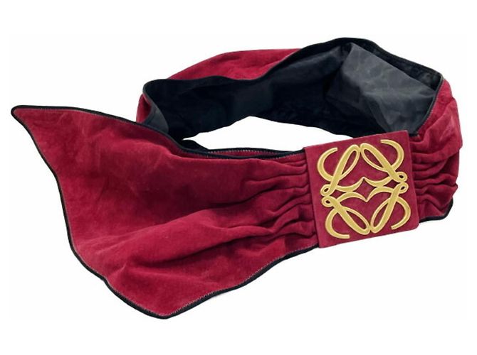 Cinturón Loewe Anagram Roja