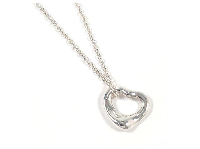 Tiffany & Co Collana Tiffany Open Heart Elsa Peretti Argento