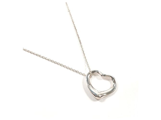 Tiffany & Co Collar Tiffany Open Heart Elsa Peretti Plata