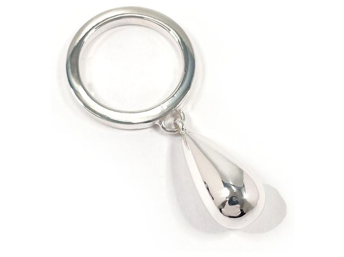 Anello in argento 925 a forma di goccia Gucci