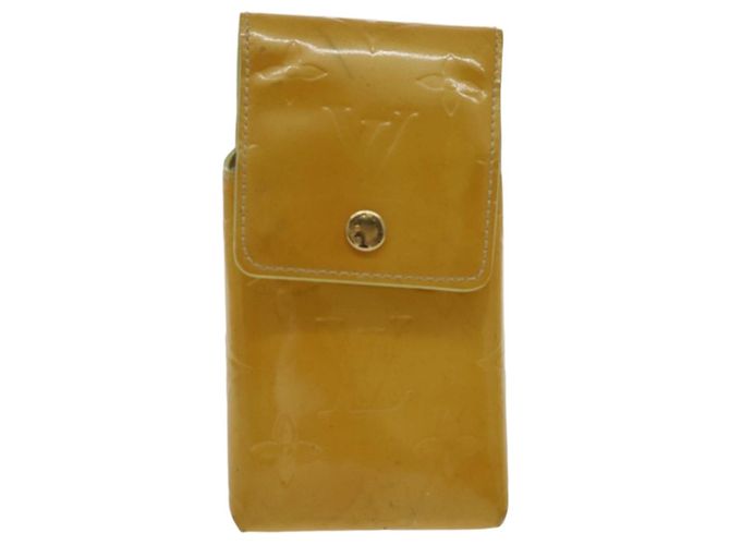 Louis Vuitton Walker Monogram Vernis Gelb