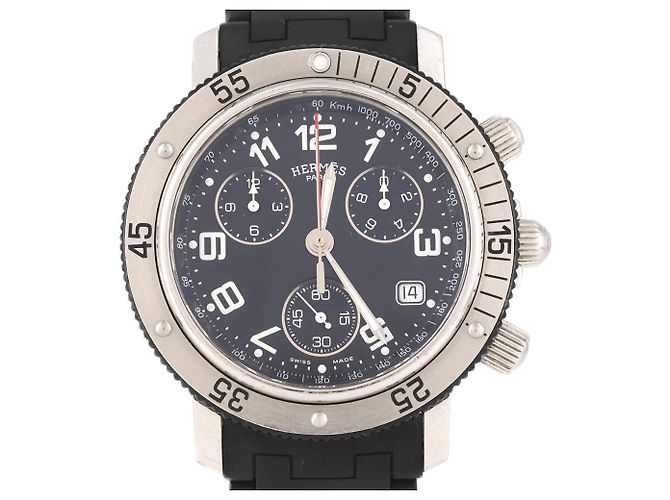 Hermès Orologio Cronografo Subacqueo Hermes Clipper