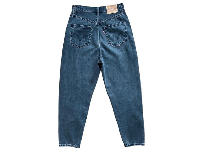 Levi's High Loose Taper Schwarze Jeans