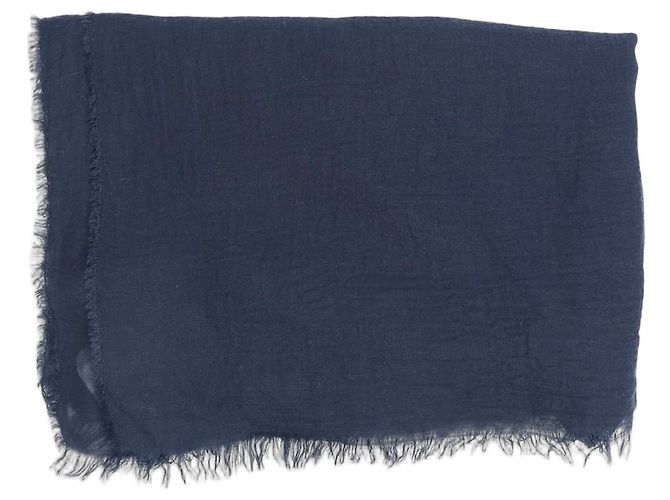 Faliero Sarti Sciarpa Kazzurra blu navy