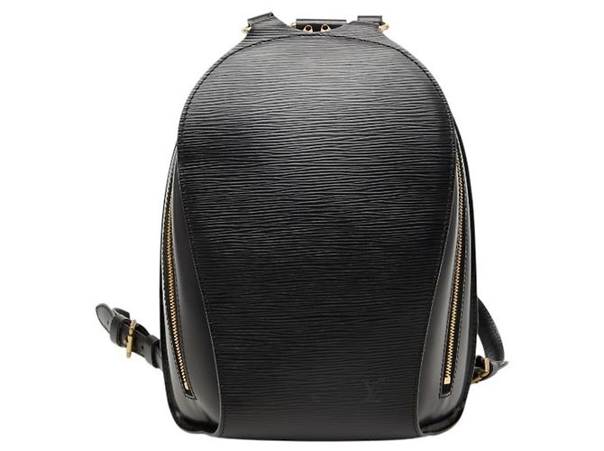 Louis Vuitton Epi Mabillon Backpack Black
