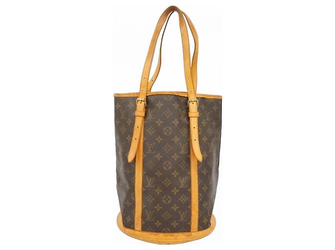 Sac à main Monogram Bucket GM de Louis Vuitton Marron
