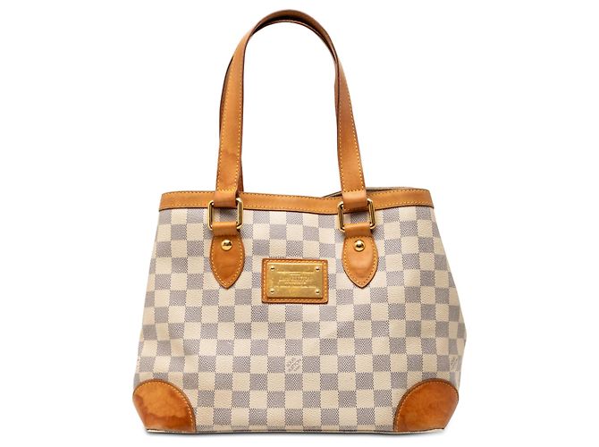 Louis Vuitton Borsa Hampstead PM Damier Azur Bianco