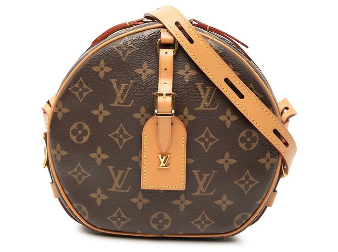 Louis Vuitton Boîte Chapeaux Souple MM Monogram Marron