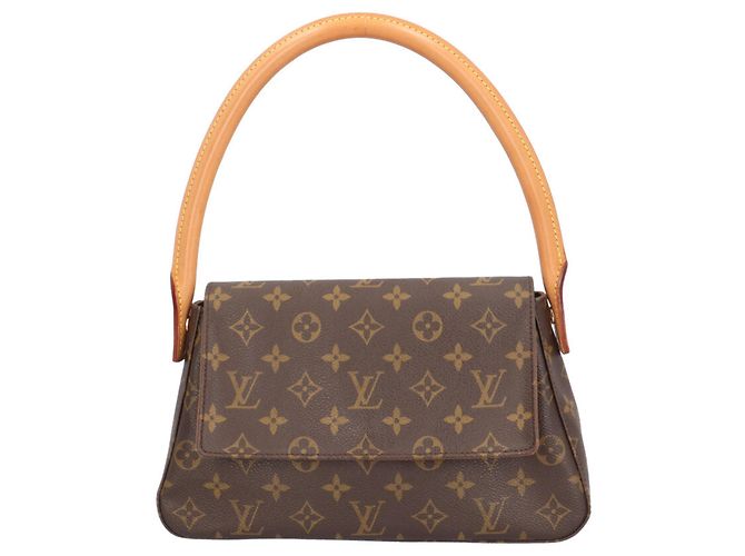 Louis Vuitton Mini Looping Monogram Handtasche Braun