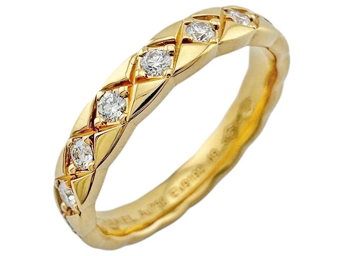 Anello Full Diamond Coco Crush di Chanel D'oro
