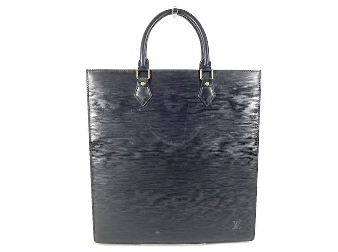 Borsa Sac Plat Epi Louis Vuitton Nero