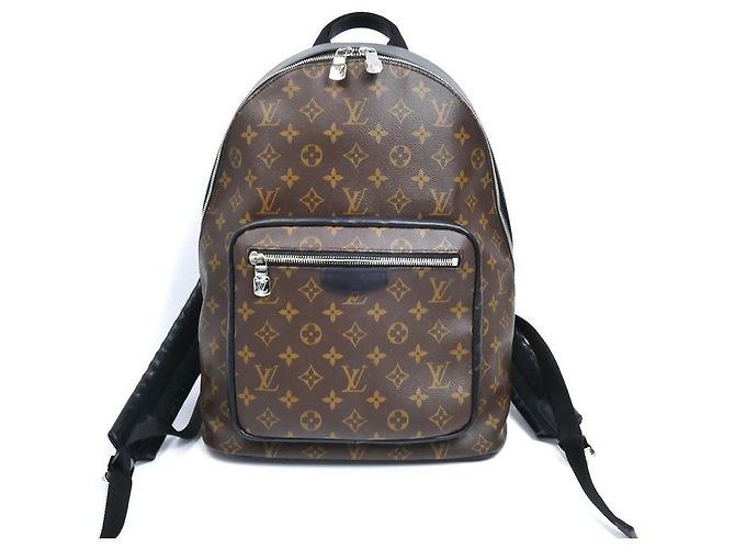 Louis Vuitton Josh Monogram Macassar Rucksack Braun