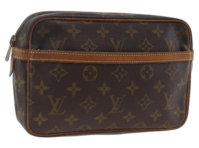 LOUIS VUITTON Clutch Compiegne 23 Monogramm M51847 LV Auth ep13850