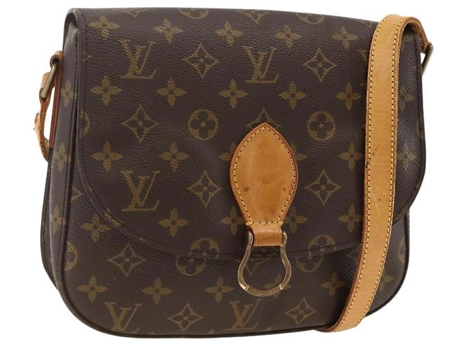 LOUIS VUITTON Bolsa de Hombro Monogram Saint Cloud GM M51242 LV Auth ep13803 Monograma