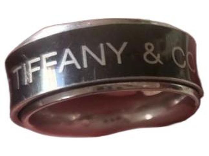 Anello Tiffany & Co Argento Nero