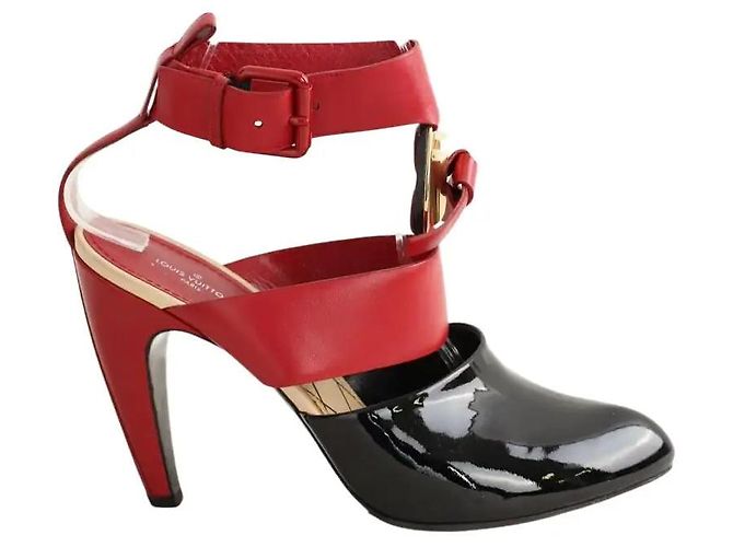 Louis Vuitton Tacones rojos Roja