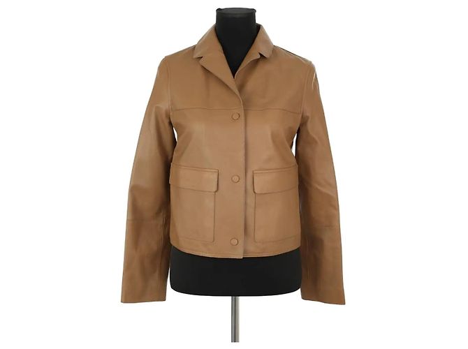 Yves Salomon Brown jacket