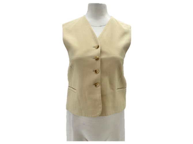Autre Marque Beige 'Arup' Blazer mit Leinen