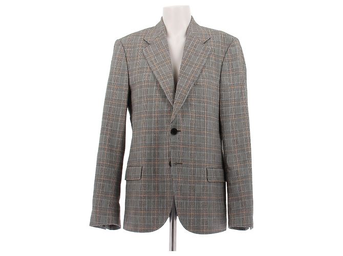 Maison Martin Margiela Terno cinza de lã