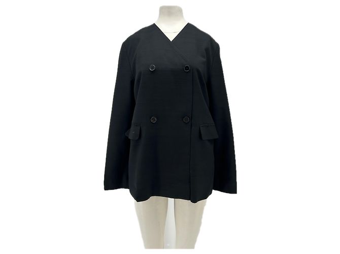 Autre Marque SEASON LOULOU Astra Blazer Schwarz