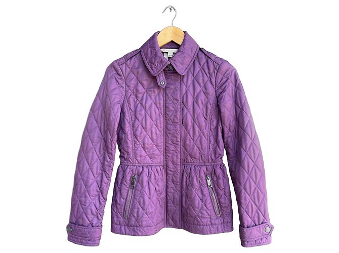 Quilted Jacke von Burberry Brit Lila