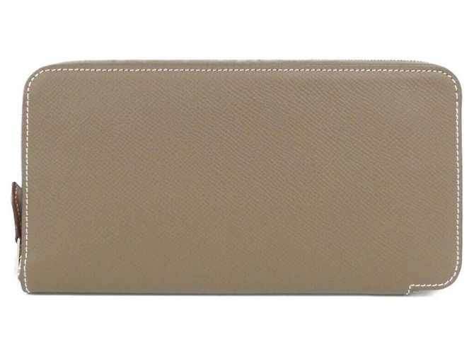 Hermès Hermes ANIMAPOLIS Silk In Classic Wallet Brown