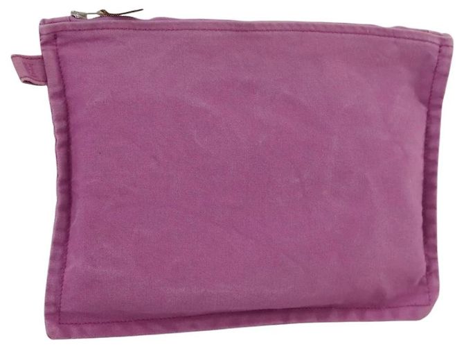 Pochete Bora MM Hermès Roxa de Algodão Roxo