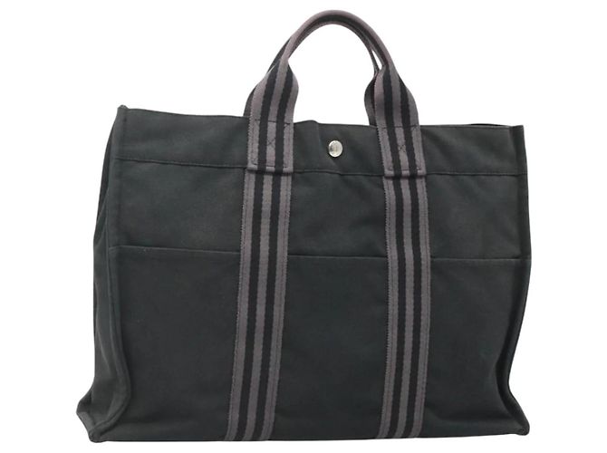 Bolso Fourre Tout MM de Hermès Negro