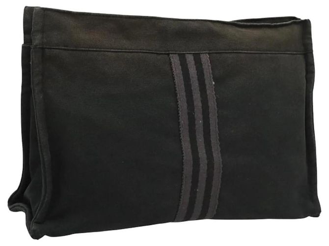 Bolso Clutch Fourre Tout de Hermès Negro