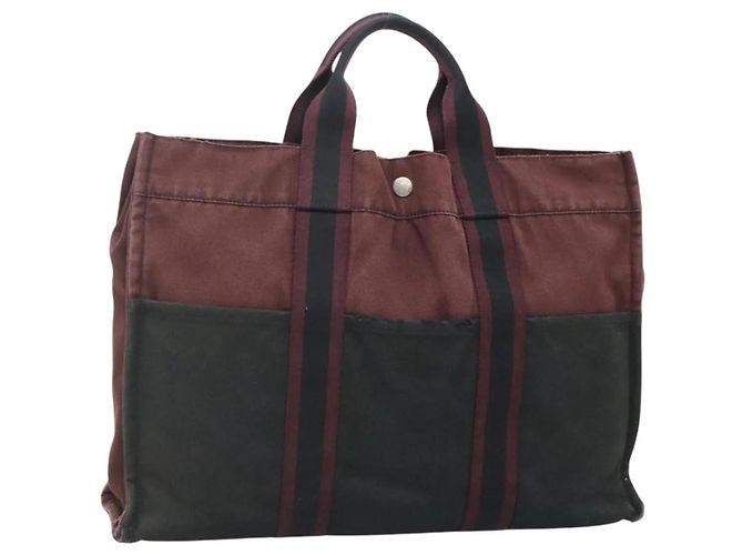 Borsa Fourre Tout MM di Hermès Rosso