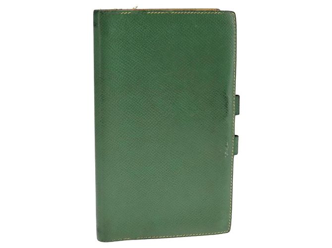 Hermès Hermes Day Planner Cover Green