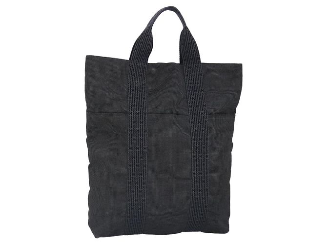 Hermès Her Line Cabas Tasche Grau