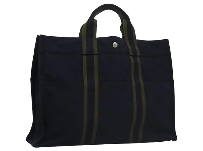Borsa Fourre Tout MM di Hermès Blu