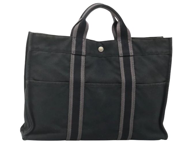 Bolso Fourre Tout MM de Hermès Negro