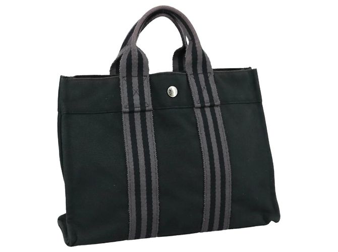Bolsa Tote Fourre Tout PM Hermès Preto