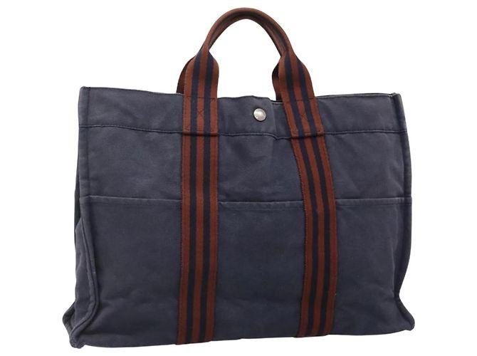 Bolso Fourre Tout MM de Hermès Azul