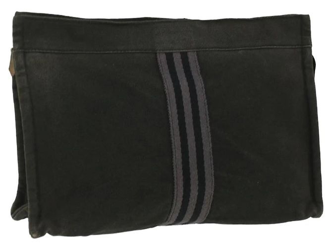 Bolso Clutch Fourre Tout de Hermès Negro