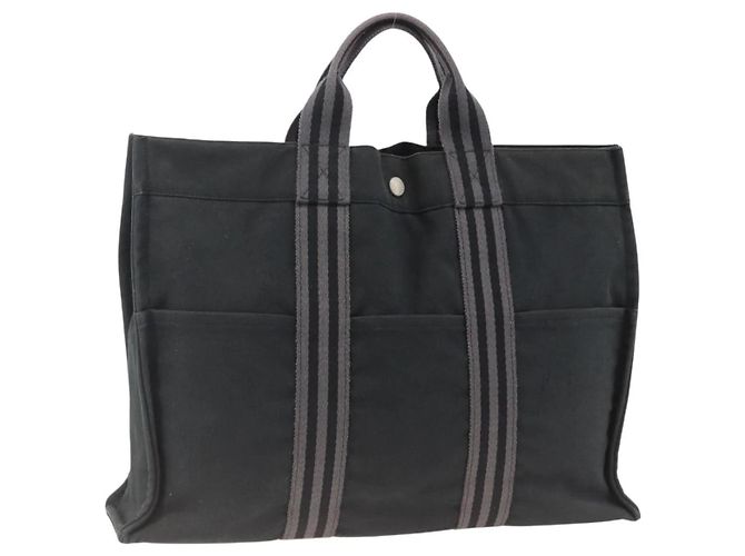 Bolsa Fourre Tout MM Hermès Preto