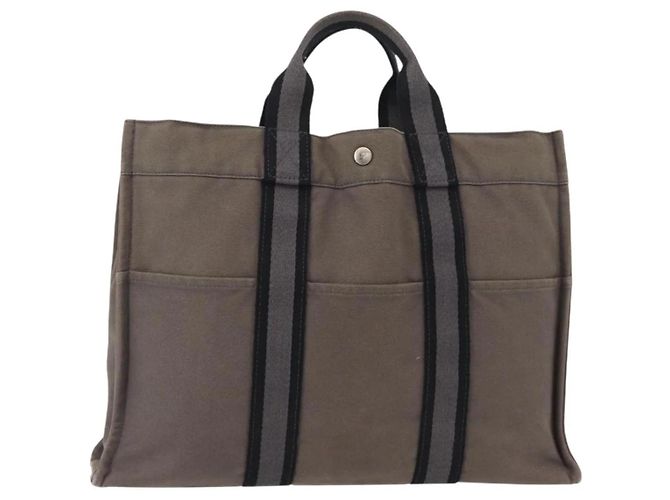 Bolsa Fourre Tout MM Hermès Cinza
