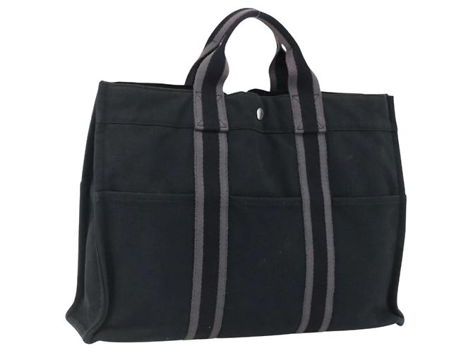Bolso Fourre Tout MM de Hermès Negro