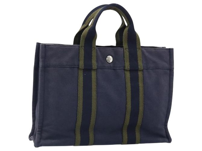 Hermès Fourre Tout PM Tote Bag Blau