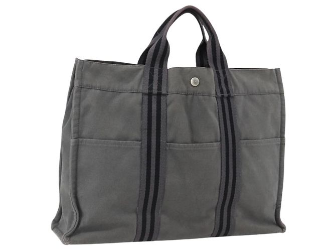 Bolso Fourre Tout MM de Hermès Gris
