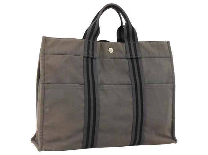 Bolso Fourre Tout MM de Hermès Gris
