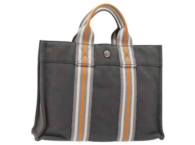 Hermès Hermes Fourre Tout PM Handbag Silvery