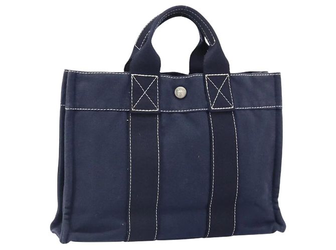 Borsa Hermès Fourre Tout PM Blu